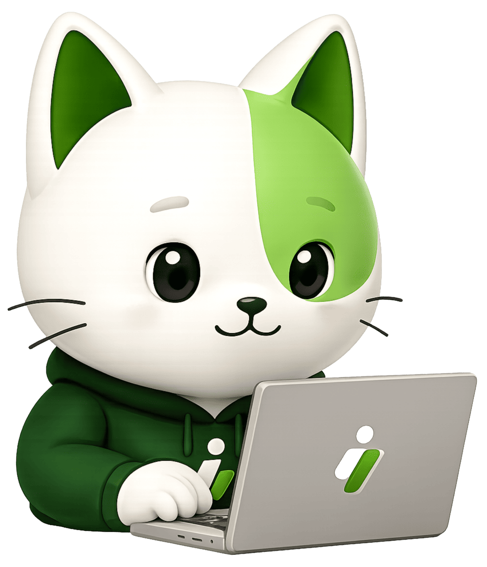 Insyte mascot receiving insights